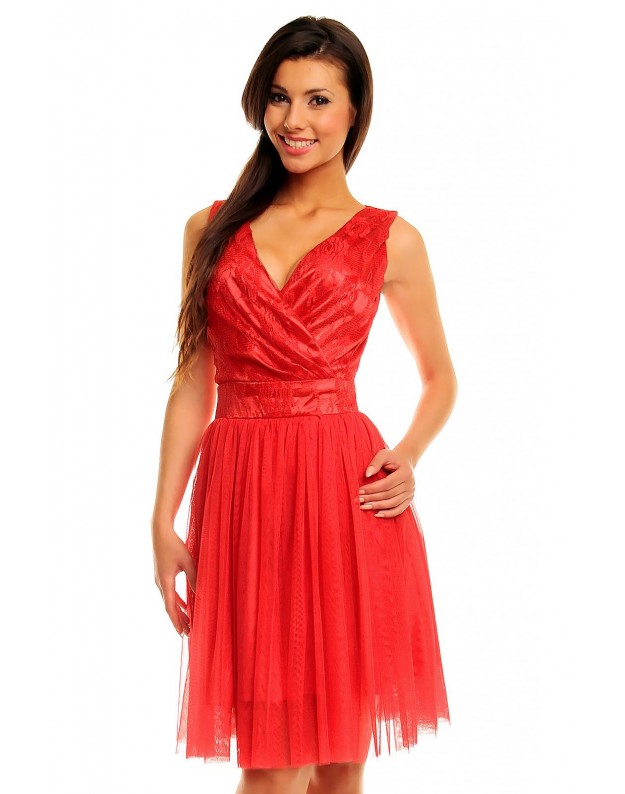 Suknelė „Tiuli“ (Raudona)