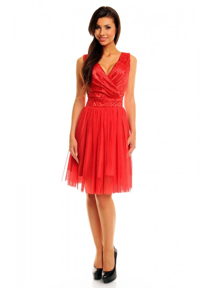 Suknelė „Tiuli“ (Raudona)