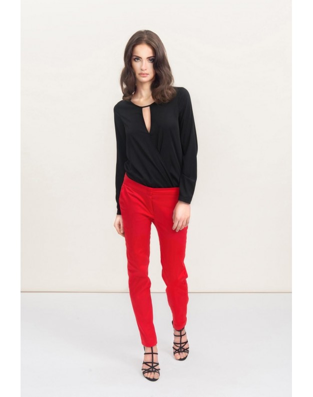 Eleganckie spodnie MS-PE01 (Raudona)