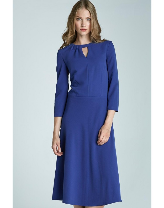Suknelė su iškirpte (Mėlyna)