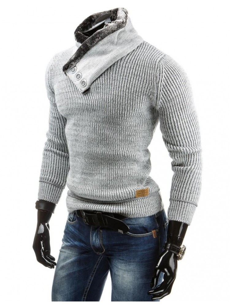 Vyriškas megztinis Nojus (Pilkas)