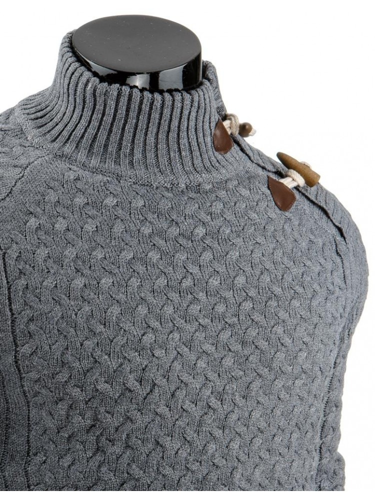 Megztinis Naurius (Tamsiai pilkas)
