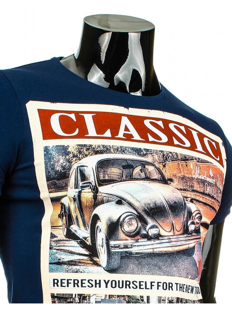 Marškinėliai Classic (Mėlyni)