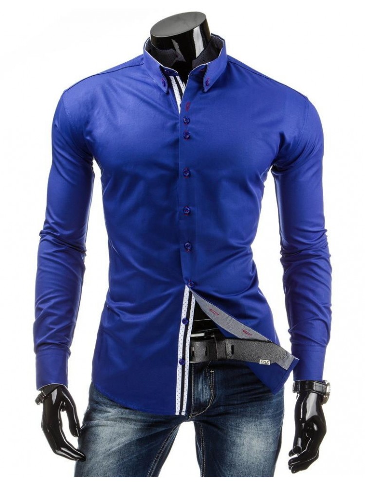 Marškiniai Andrius (Mėlyni)