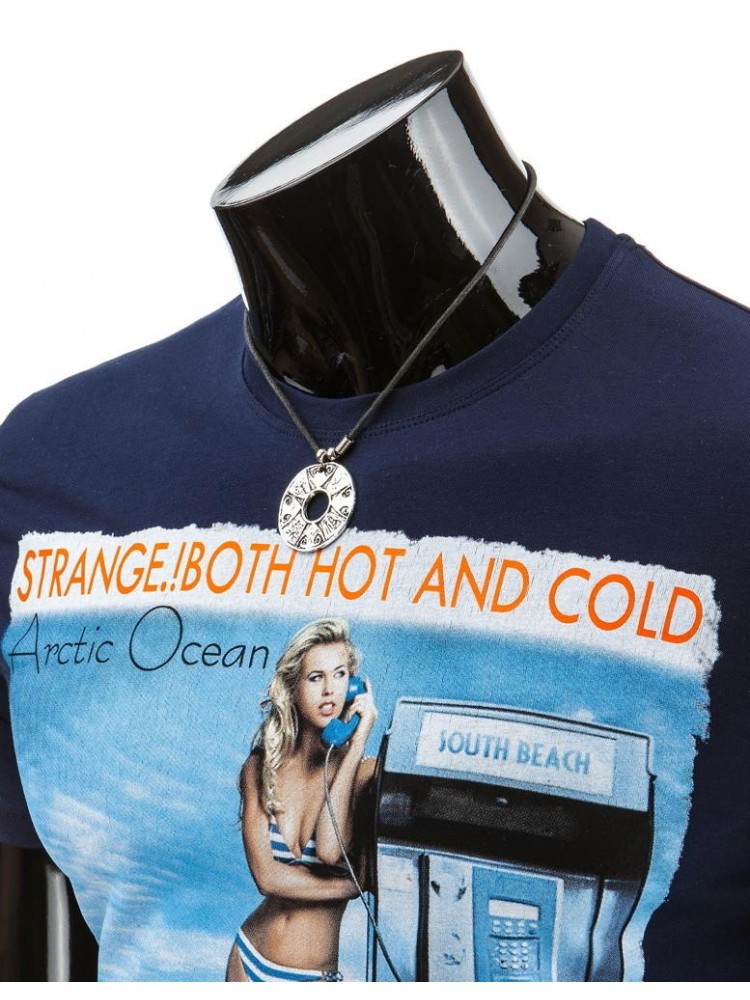 Marškinėliai Strange (Mėlyni)