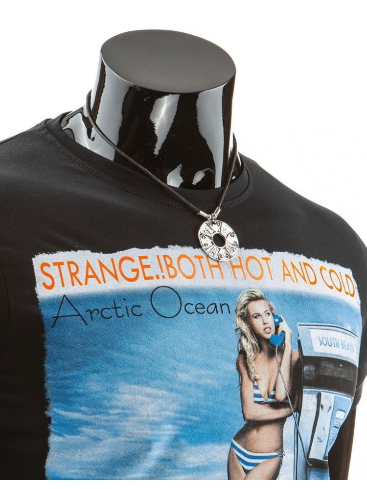 Marškinėliai Strange (Juodi)
