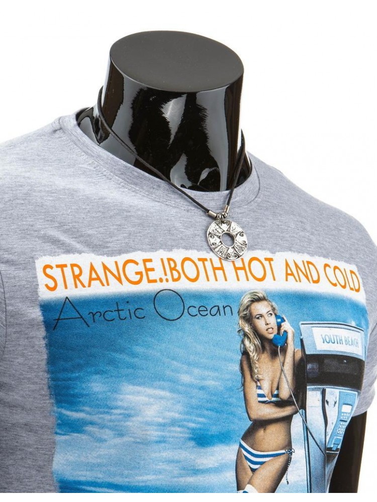 Marškinėliai Strange (Pilki)