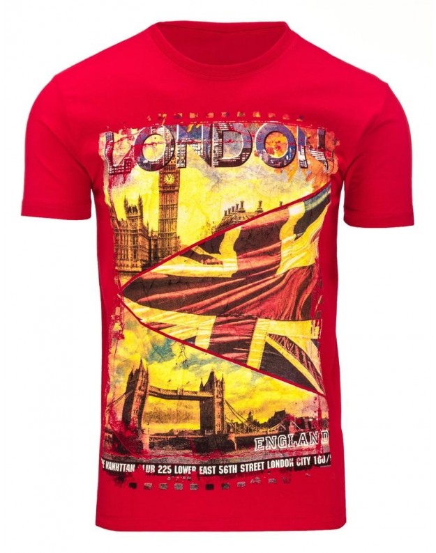 Marškinėliai London (Raudoni)