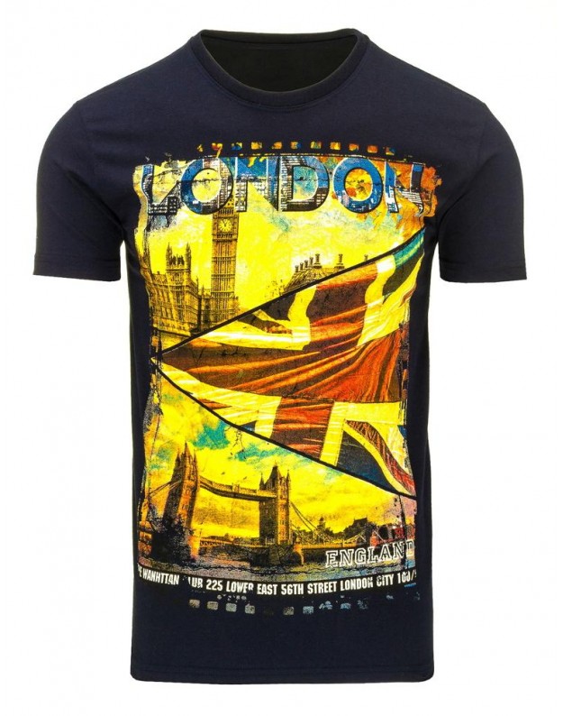Marškinėliai London (Tamsiai mėlyni)