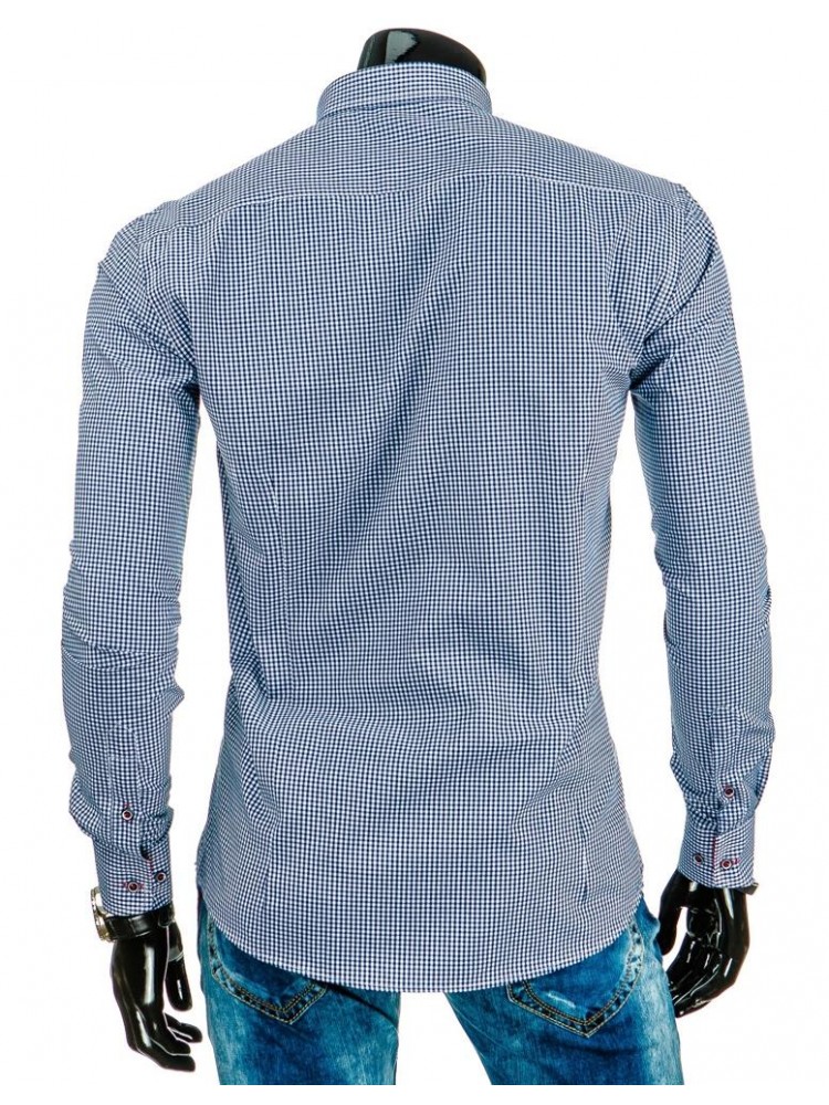 Marškiniai Eimantas (Balta-Mėlyni)