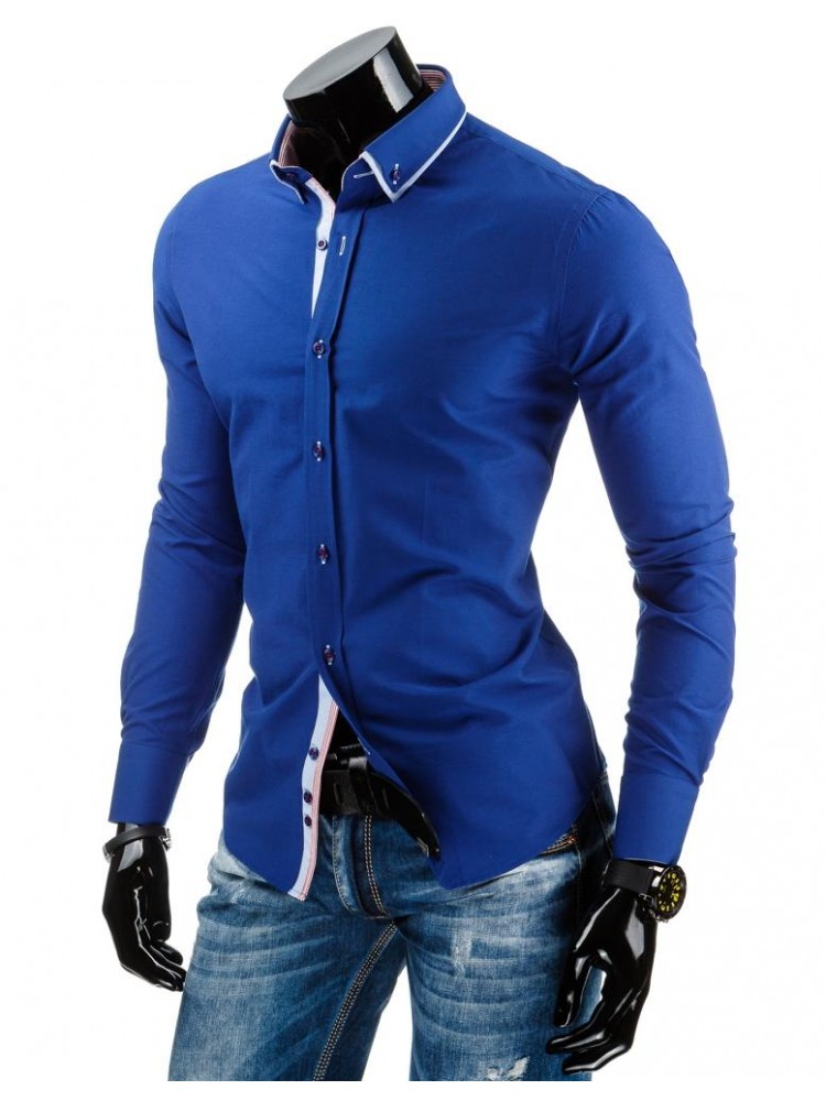 Marškiniai Karolis (Mėlyni)