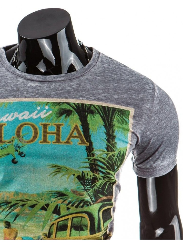 Marškinėliai Hawaii (Grafito)
