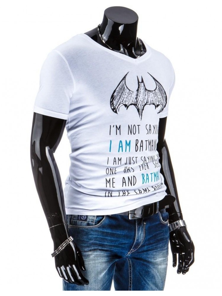 Marškinėliai Batman (Balti)