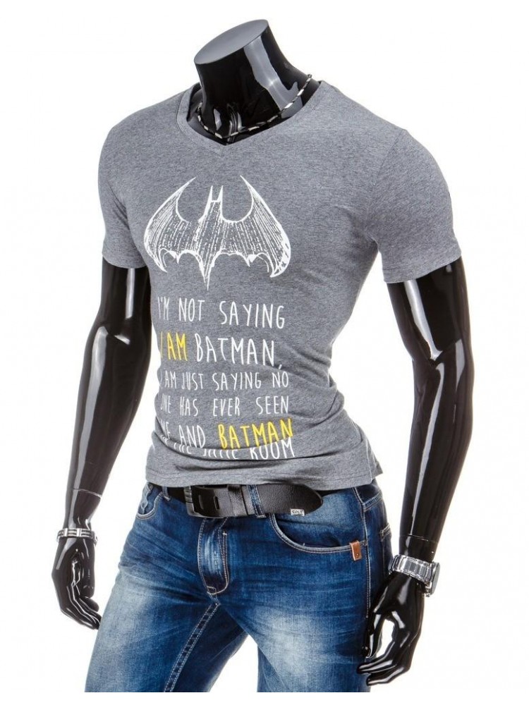 Marškinėliai Batman (Tamsiai pilki)
