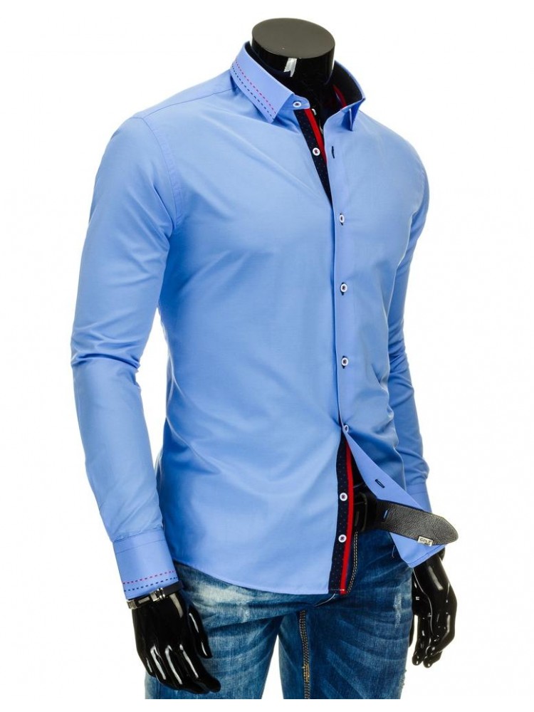 Marškiniai Viktoras (Mėlyni)