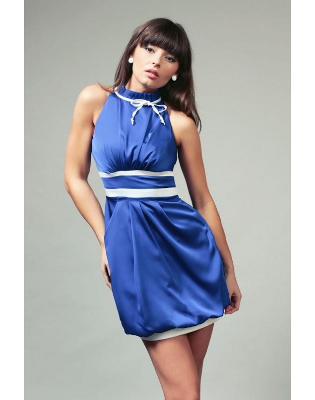 Suknelė „Žaklina“ (Mėlyna)